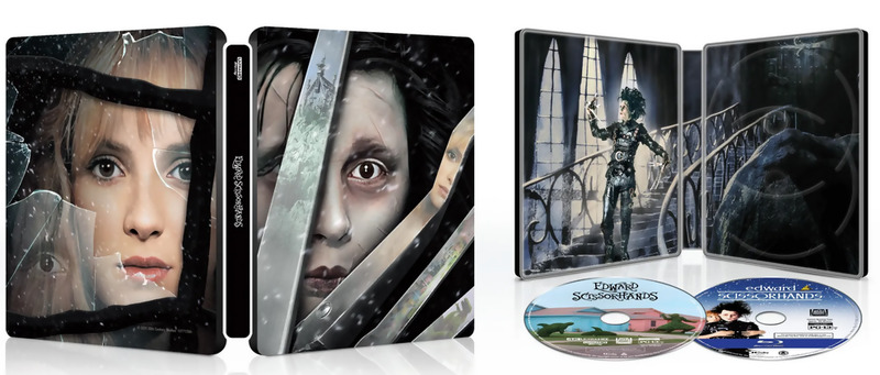 Edward Scissorhands UHD4K + Blu-Ray (30th Anniversary Collectible SteelBook)
