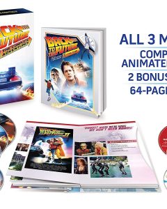 [USADO] Back to the Future: 30th Anniversary Trilogy Blu-Ray & Complete Animated Series DVD ZONA 1 (Complete Adventures - Bonus 64 Page Visual History Book - 9 Discs)