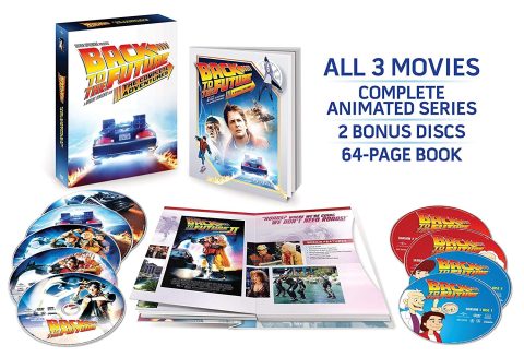 [USADO] Back to the Future: 30th Anniversary Trilogy Blu-Ray & Complete Animated Series DVD ZONA 1 (Complete Adventures - Bonus 64 Page Visual History Book - 9 Discs)