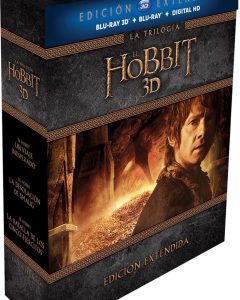 [USADO] The Hobbit: The Motion Picture Trilogy 3D Blu-Ray [Trilogía Edición Extendida]