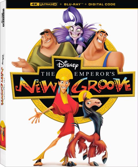 22 The Emperor's New Groove UHD4K + Blu-Ray (incluye slipcover)