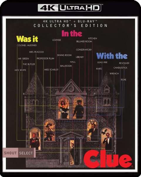 [USADO] Clue UHD4K + Blu-Ray (Shout Factory)