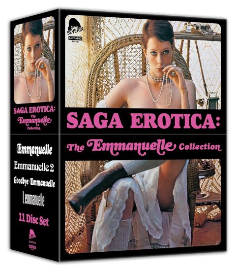 Saga Erotica: The Emmanuelle Collection UHD4K + Blu-Ray + CD
