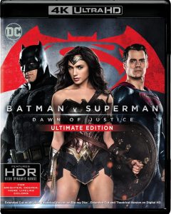 Batman V Superman Dawn of Justice UHD4K + Blu-Ray (MX)