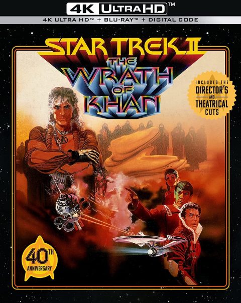 02 Star Trek II: The Wrath of Khan UHD4K + Blu-Ray (Incluye Slipcover)
