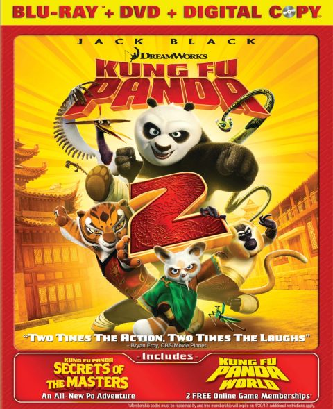 [USADO] Kung Fu Panda 2 Blu-Ray + DVD (Incluye Slipcover)