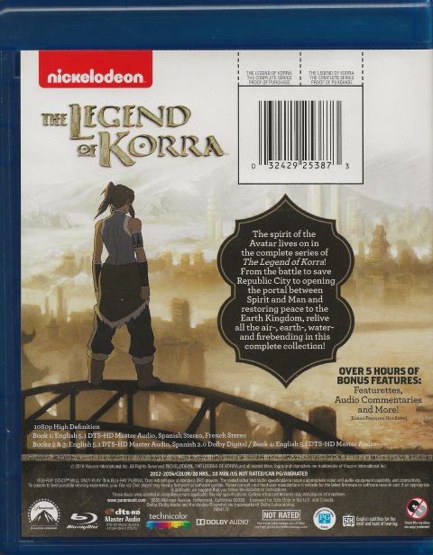 [USADO] The Legend of Korra: The Complete Series Blu-ray
