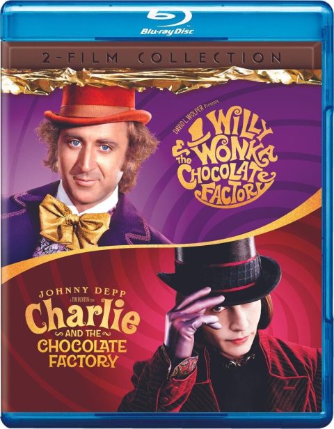 Willy Wonka and the Chocolate Factory / Charlie and the Chocolete Factory Blu-Ray (2-film Collection)