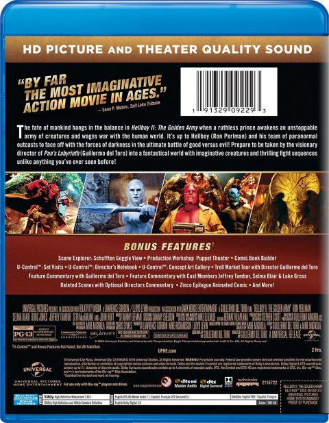Hellboy II: The Golden Army Blu-Ray