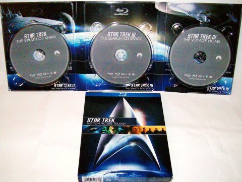 [USADO] Star Trek Motion Picture Trilogy Blu-ray (The Wrath of Khan / The Search For Spock / The Voyage Home)