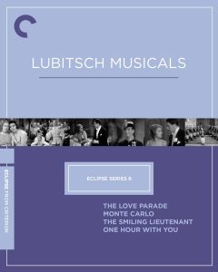 [PREVENTA] Eclipse Serie 8: Lubitsch Musicals Blu-Ray (The Criterion Collection)