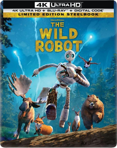 04 The Wild Robot UHD4K + Blu-Ray (SteelBook)