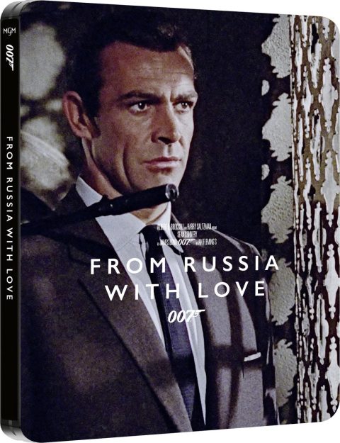 From Russia With Love UHD4K + Blu-Ray (SteelBook) (From Sean Connery 007 James Bond Limited Edition Library Case) (UK) (CAJA DAÑADA)