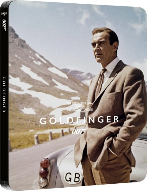 Goldfinger UHD4K + Blu-Ray (SteelBook) (From Sean Connery 007 James Bond Limited Edition Library Case) (UK)