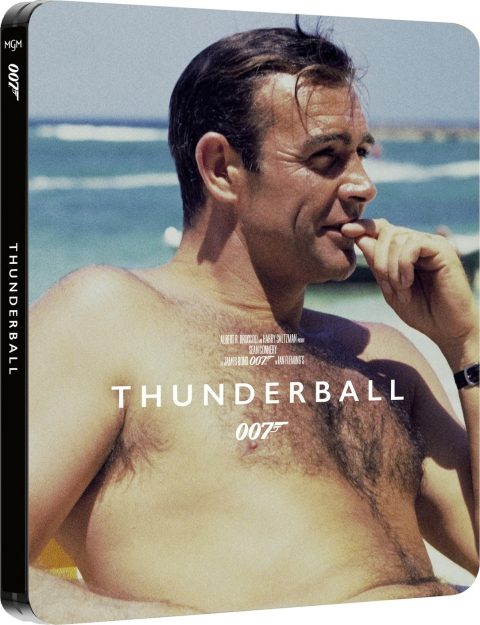 Thunderball UHD4K + Blu-Ray (SteelBook) (From Sean Connery 007 James Bond Limited Edition Library Case) (UK)