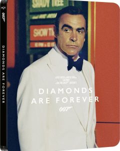 [CAJA DAÑADA] Diamonds Are Forever UHD4K Steelbook (From Sean Connery 007 James Bond Limited Edition Steelbook Library Case) (UK)