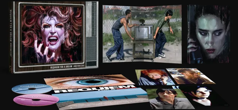 Requiem for a Dream UHD4K + Blu-Ray (Director's Cut) (Lionsgate Limited Digipack / 25th Anniversary Lenticular Gifset)