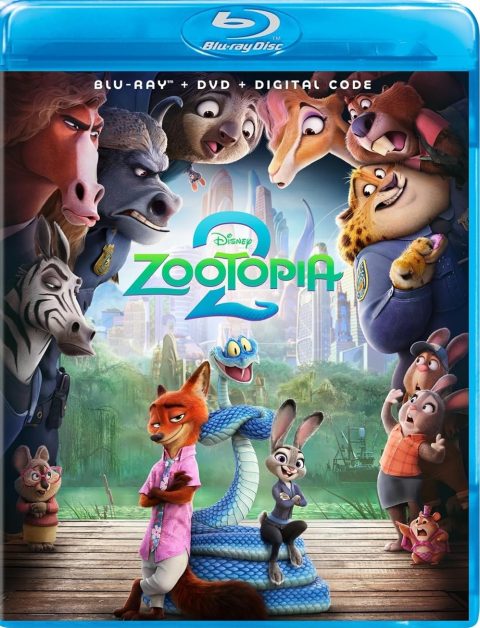 01 Zootopia 2 Blu-Ray + DVD