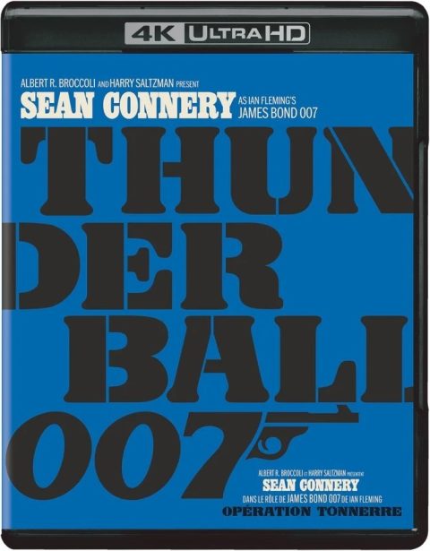 007 Thunderball UHD4K (Bilingual) (Incluye Slipcover)