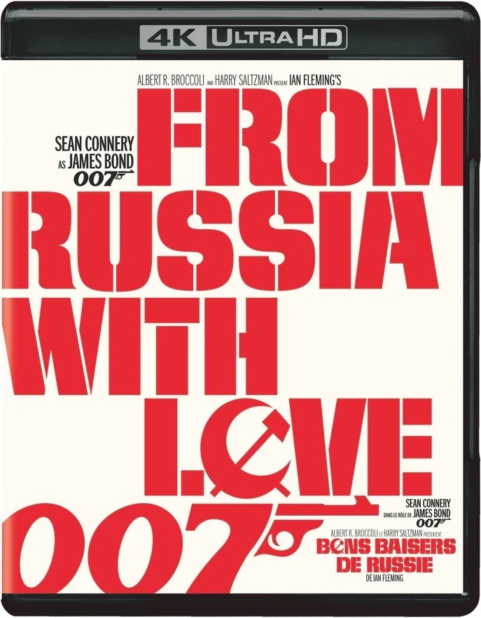 007 From Russia With Love UHD4K (Bilingual) (Incluye Slipcover)