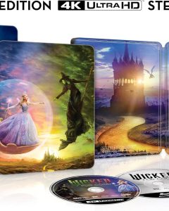 [PREVENTA] Wicked: For Good UHD4K + Blu-Ray (SteelBook 1) (UK)