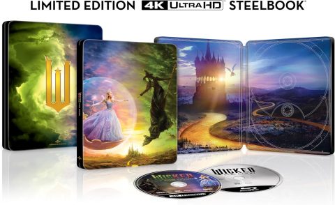 Wicked: For Good UHD4K + Blu-Ray (SteelBook 1) (UK)