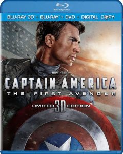 [USADO] Captain America: The First Avenger (Capitán América: El Primer Vengador) 3D Blu-Ray + Blu-Ray +  DVD