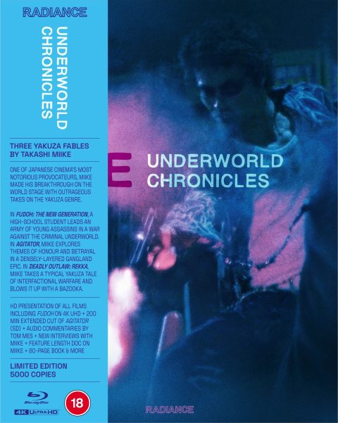 Underworld Chronicles: Three Yakuza Fables by Takashi Miike (Fudoh: The New Generation UHD4K / Agitator Blu-Ray / Deadly Outlaw: Rekka Blu-Ray) (Edición limitada a 5.000 copias) (UK)