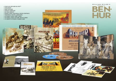401424_overview Ben-Hur (1959) UHD4K (Limited Collectors Edition / SteelBook) (UK)