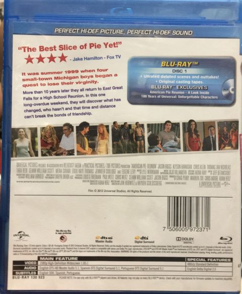 [USADO] American Pie: Reunion Blu-Ray