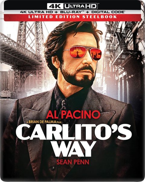 Carlito's Way UHD4K + Blu-Ray (Limited Edition SteelBook)