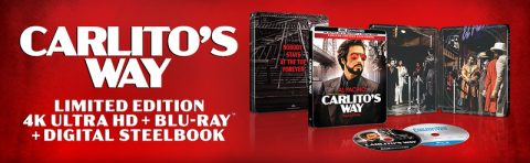 Carlito's Way UHD4K + Blu-Ray (Limited Edition SteelBook)