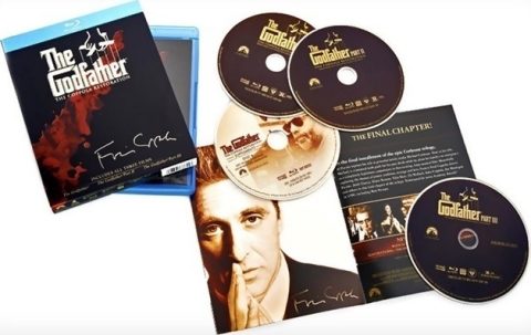[USADO] The Godfather Trilogy (The Coppola Restoration) Blu-Ray (incluye slipcase)