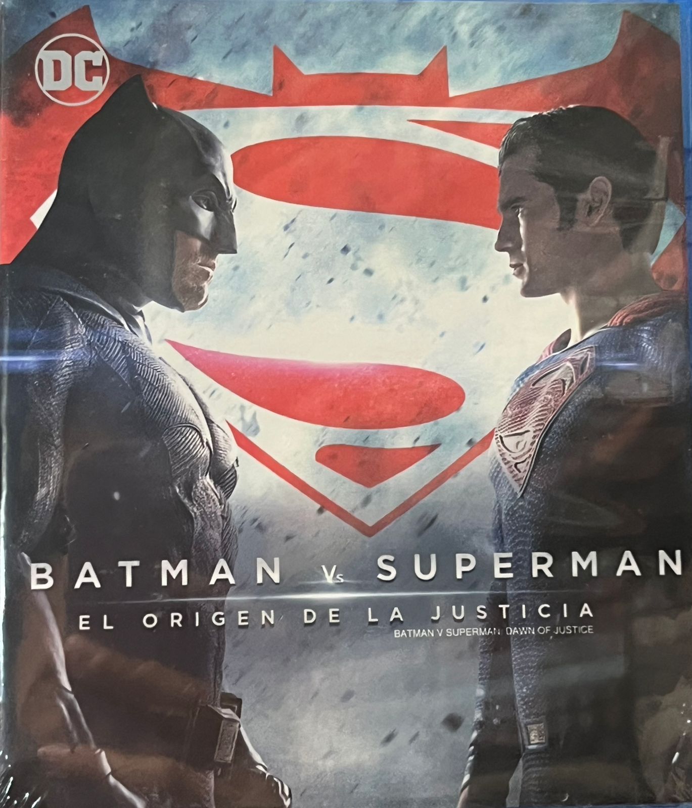 Batman v Superman: Dawn of Justice (Batman vs Superman: El origen de la justicia) Blu-Ray