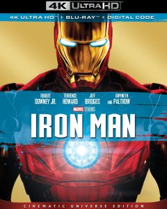 [USADO] Iron Man UHD4K + Blu-Ray (Cinematic Universe Edition) (Incluye Slipcover)