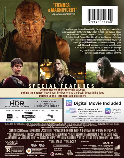 05s 28 Years Later: The Bone Temple UHD4K (SteelBook)