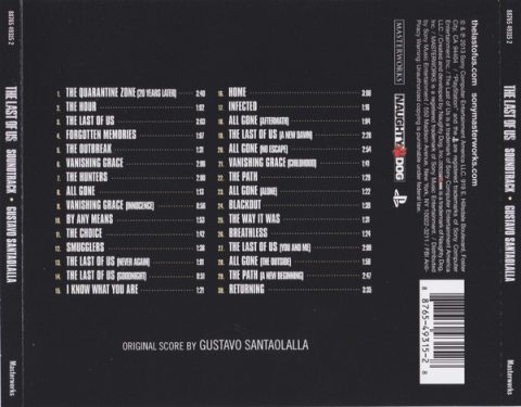 07z The Last of Us - Original Score CD