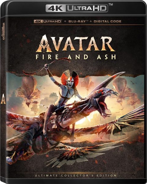 Avatar: Fire and Ash UHD4K + Blu-Ray (Ultimate Collector's Edition)