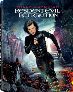 [USADO] Resident Evil: Retribution Blu-Ray (Best Buy Exclusive SteelBook) (sin J-Card)
