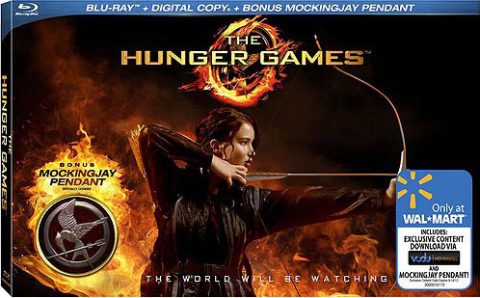 The Hunger Games Blu-Ray (Wal-Mart Exclusive Mockingjay Pendant Giftset)
