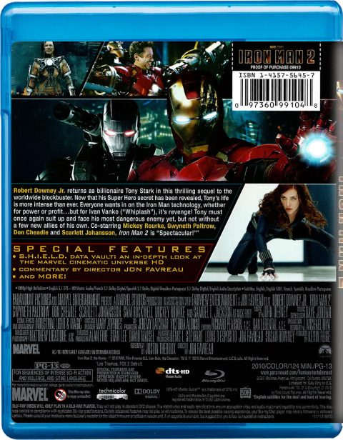 [USADO] Iron Man 2 Blu-Ray