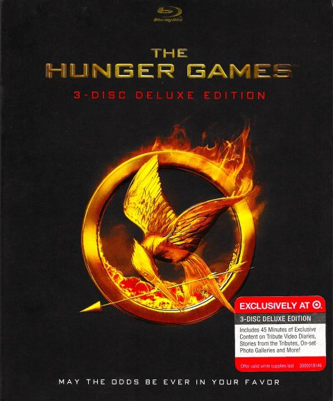 27 The Hunger Games Blu-Ray (Target DigiPack 3-Disc Deluxe Edition)