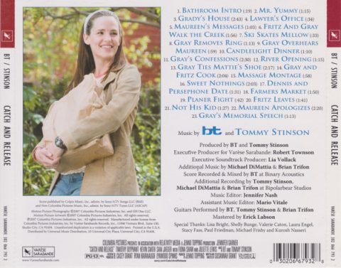 [USADO] Catch And Release - Original Motion Picture Score CD