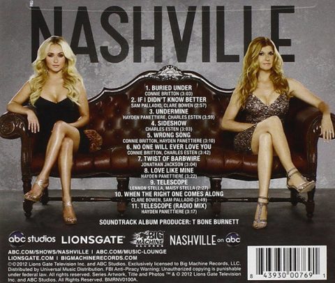 [USADO] The Music Of Nashville: Original Soundtrack Season 1 (Volume 1) CD