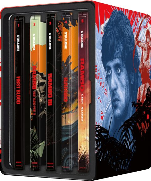 [USADO] Rambo: The Complete SteelBook Collection UHD4K + Blu-Ray (Best Buy Exclusive SteelBook)