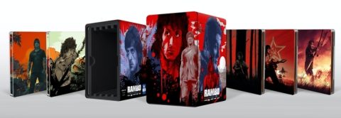 [USADO] Rambo: The Complete SteelBook Collection UHD4K + Blu-Ray (Best Buy Exclusive SteelBook)