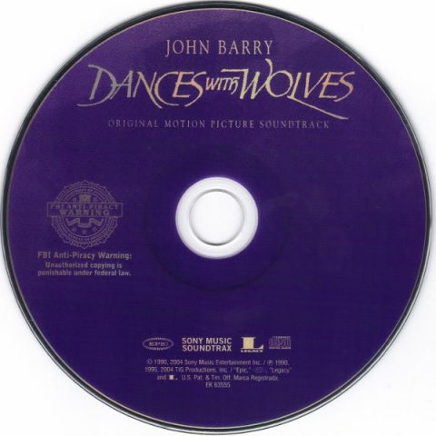 06b Dances With Wolves (Original Motion Picture Soundtrack) CD