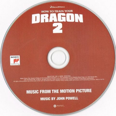 How To Train Your Dragon 2 - Music from the Motion Picture CD
