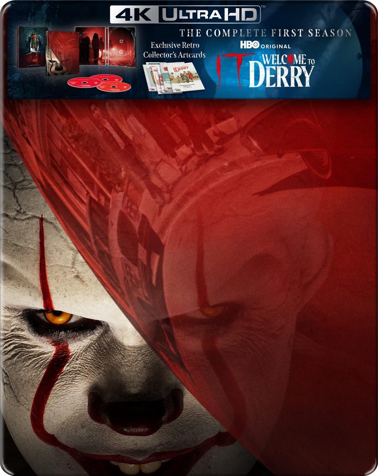 It: Welcome to Derry - The Complete First Season UHD4K (Limited Edition SteelBook) (UK) - Imagen 2