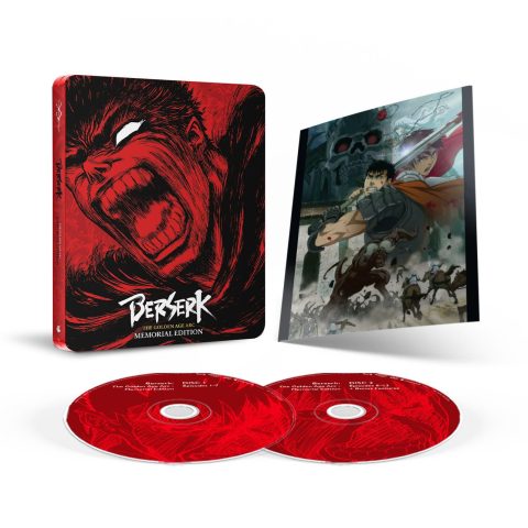Version 1.0.0 Berserk Ôgon Jidai-Hen (Berserk - The Golden Age) Blu-Ray (Memorial Edition SteelBook)
